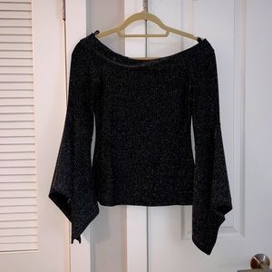 Off the shoulder 70’s party top